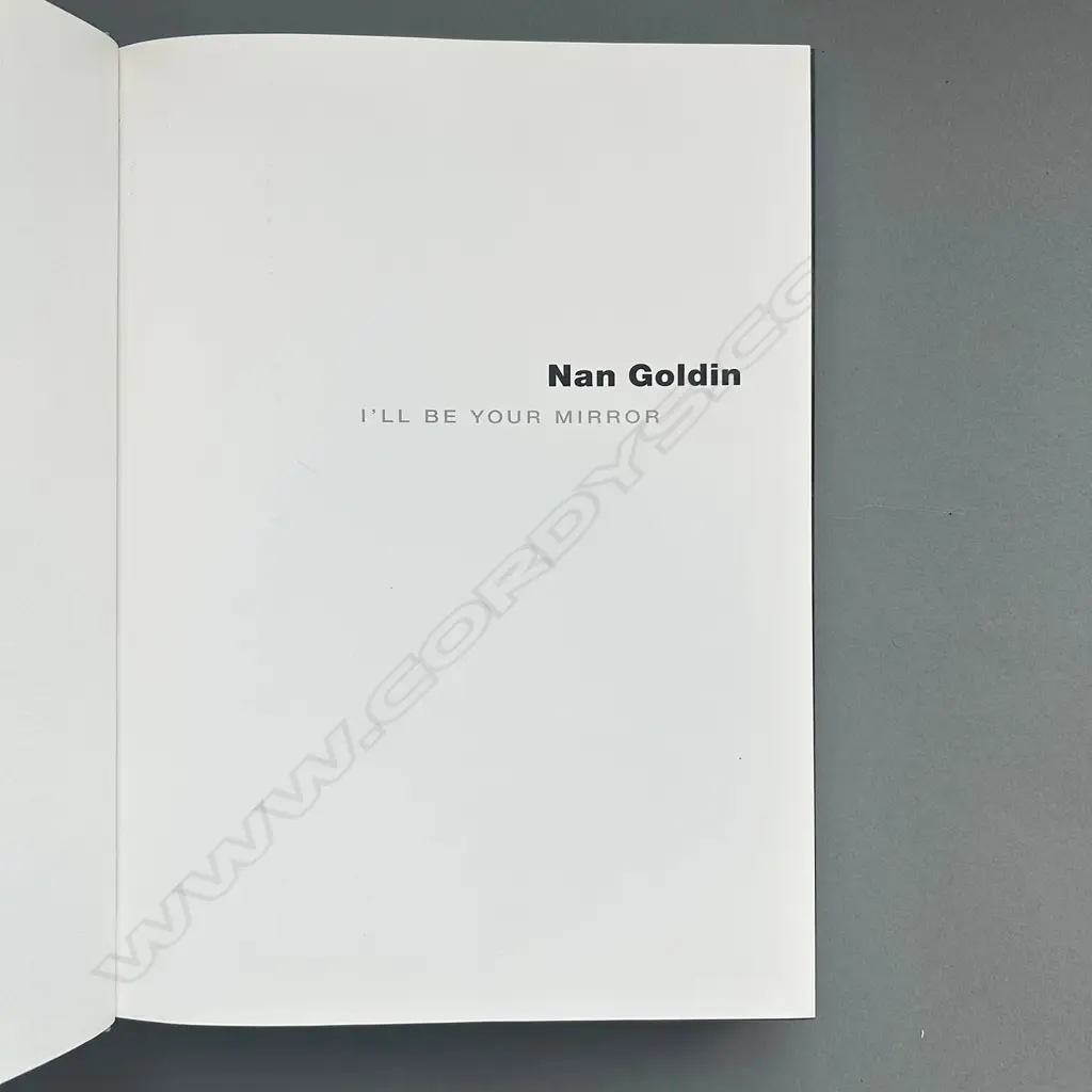 NAN GOLDIN: I'LL BE YOUR MIRROR Image 1++